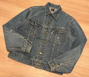60s Lee 101-J 데님 자켓 빈티지 구제 의류 42 LONG