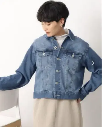 데님 자켓 미사용 택 포함