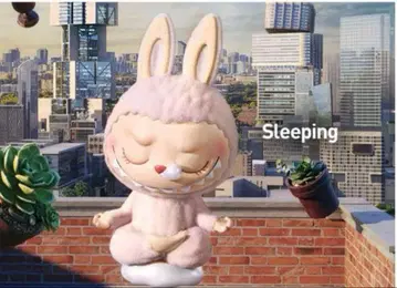 POPMART the Monsters Lazy Yoga Sleeping