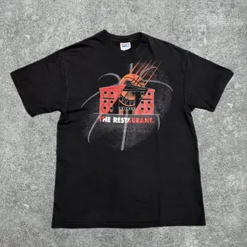 레어 90s USA제 Hanes 마이클 조던 레스토랑 T셔츠