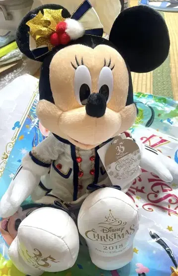 도쿄 디즈니 리조트 디즈니씨 크리스마스 2018 미니 봉제 인형