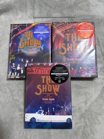 THE SHOW Travis Japan Blu-ray 3장 세트