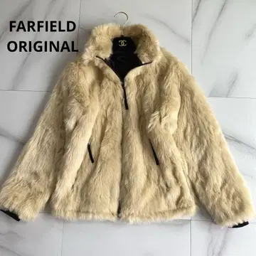새상품급 FARFIELDORIGINAL 퍼 자켓 블루종 성숙/러블리