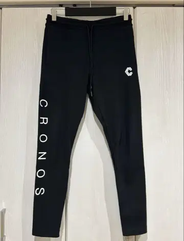 CRONOS 블랙 조거 팬츠 도쿄 매장 한정판