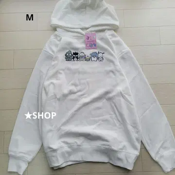 산리오 하피단부이 자수 후드티 트레이닝복 맨투맨 M
