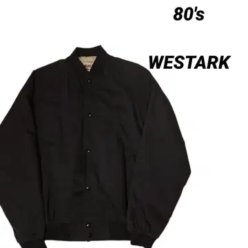 80's WESTARK 스냅 버튼 자켓 블루종 USED