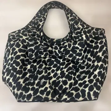 kate spade 케이트 스페이드 토트백 레오파드 리본