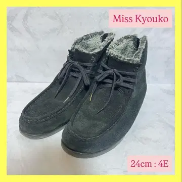 새상품급 MissKyouko 미스키코 왈라비 부츠 드레스업 블랙
