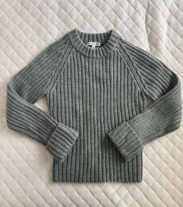 유니클로 x JW ANDERSON 리브 스웨터 M