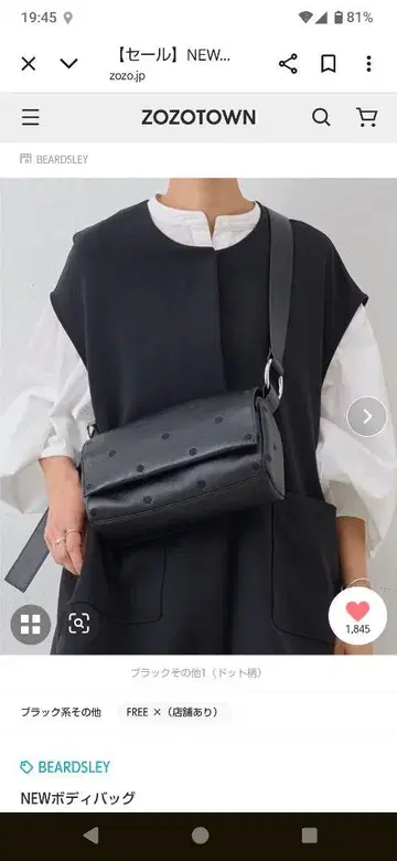 BEARDSLEY NEW 바디백