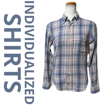 새상품급 INDIVIDUALIZED SHIRTS 인디비주얼라이즈드 셔츠