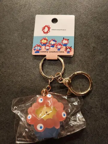 미야쿠미야쿠 변신 입체 마스코트 클리어 컬러 키링 폼폼푸딩