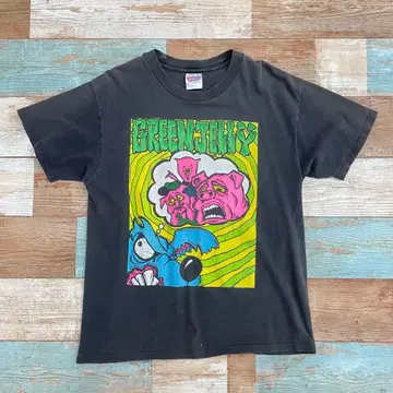 90s Green Jelly 티셔츠
