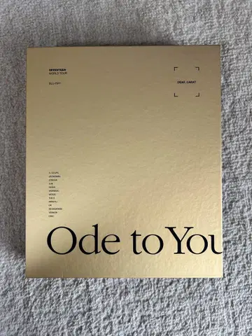 SEVENTEEN Ode to You SEOUL Blu-ray