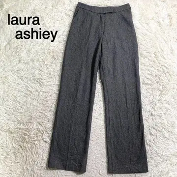 laura ashley 그레이 컬러 울 슬랙스