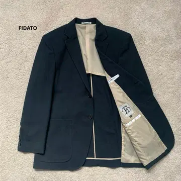 [ 새상품급 ] FIDATO 피다토 자켓 블랙 7 테일러드 자켓