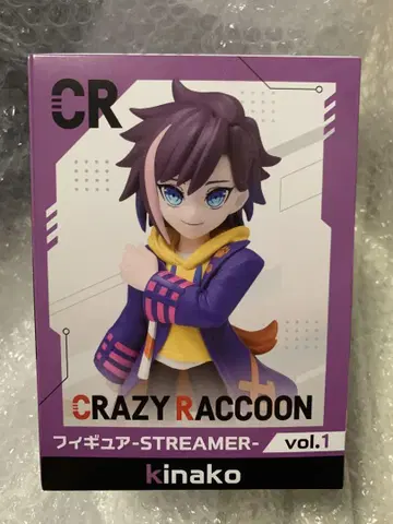 CRAZY RACCOON 피규어 STREAMER kinako