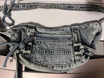 Matin Kim 데님 숄더백 S 사이즈