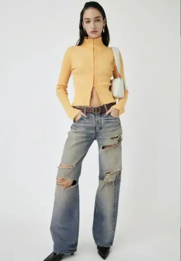 MOUSSY MIDRISE STRAIGHT 26 마우지 데님 팬츠