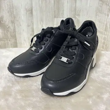미사용 H 호킨스 힐업 스니커즈 여성용 23.5cm