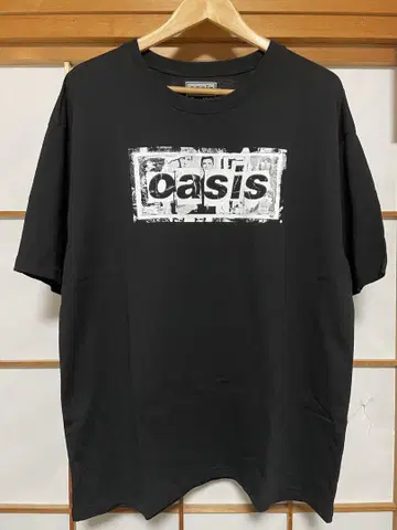 oasis live '25 투어 T셔츠 블랙 XL 사이즈