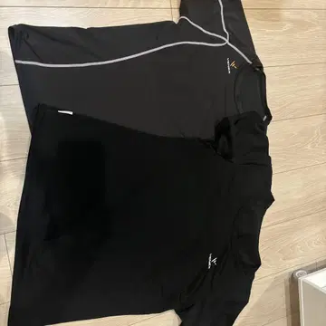VENEX 블랙 T셔츠 2장 세트