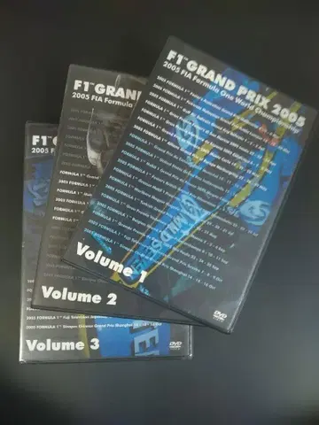 F1 GRAND PRIX 2005 DVD 3권 세트
