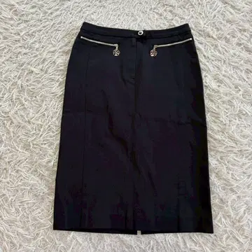 CLATHAS 블랙 타이트 스커트