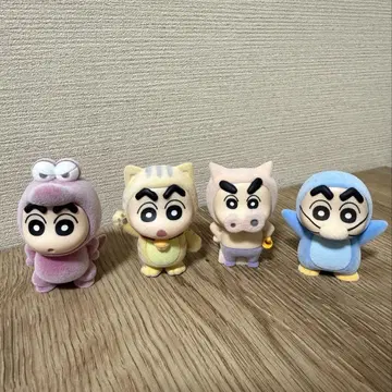 짱구는 못말려(크레용 신짱) 피규어 세트 4체