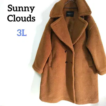 펠리시모 써니클라우드 무스탕 보아 더블 코트 테디베어 여배우 옷깃