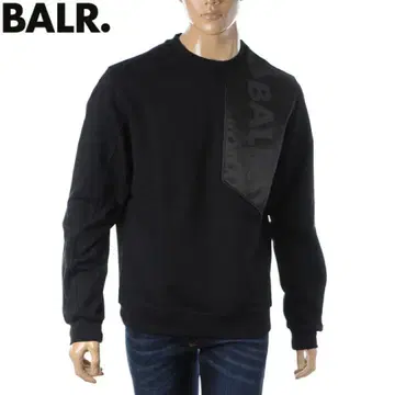 BALR. 블랙 트레이닝복 새틴