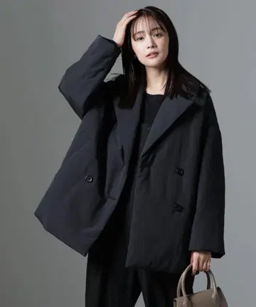 ETHERMALOFT(R) 충전솜 미들 기장 타블 코트