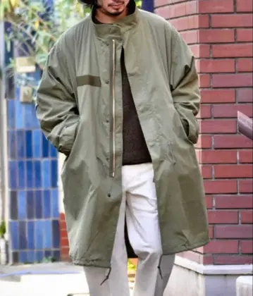 BACK NUMBER 3WAY M65 피쉬테일 후드티 모즈 코트