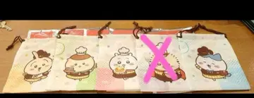 치이카와 코스 복조리 4개 세트 치이카와 토끼 하치와레 밤만쥬