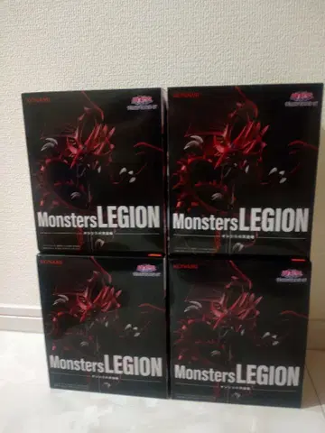 유희왕 Monsters LEGION 오시리스의 천공룡 피규어 4체 세트