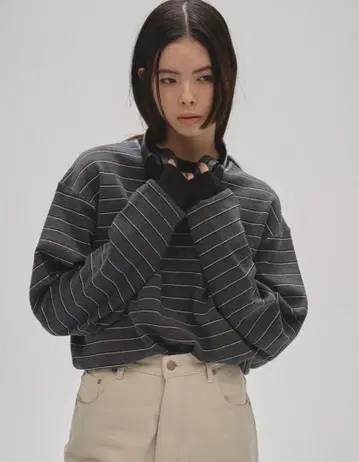 todayful Border Long T-shirts