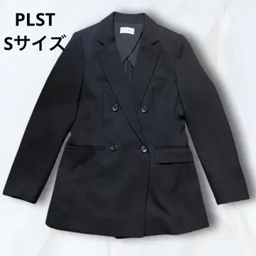 PLST 블랙 테일러드 자켓 블랙 겉옷 수트
