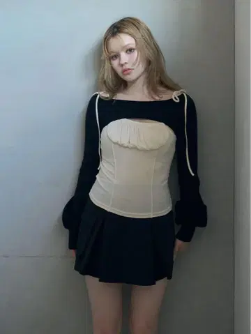 니나 플레어 미니 스커트 새상품급