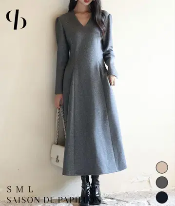 세존드파피용 A라인 고아드 원피스