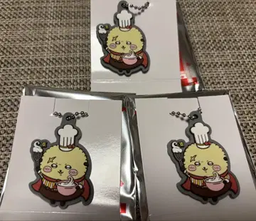 치이카와(먼작귀) 코코스 오리지널 러버 키링 랏코 3개