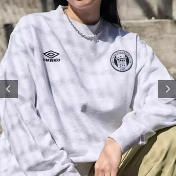 UMBRO x FREAK'S STORE 맨투맨 상의 그레이