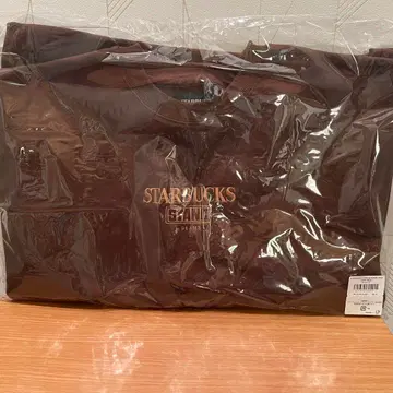 [ 미사용 새상품 ] STARBUCKS x BEAMS 크루 맨투맨 브라운