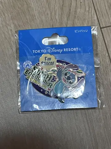 도쿄 디즈니 리조트 스티치 엔카운터 핀 배지