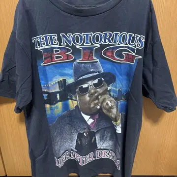 THE NOTORIOUS BIG 티셔츠 블랙