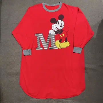 Disney 디즈니 미키 맨투맨 원피스 빈티지
