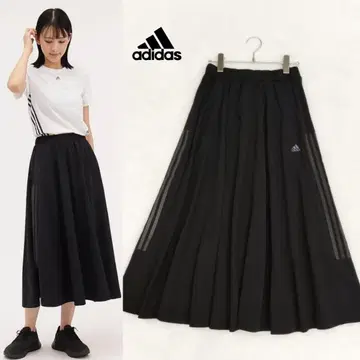 새상품급 adidas 24/7 루즈핏 롱 플레어 스커트 아디다스