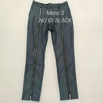 NO ID. BLACK 노아이디 지퍼 트라우저 S 그레이