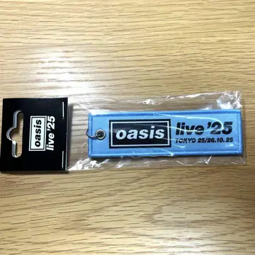 oasis Live'25 플라이트 택 키링 오아시스