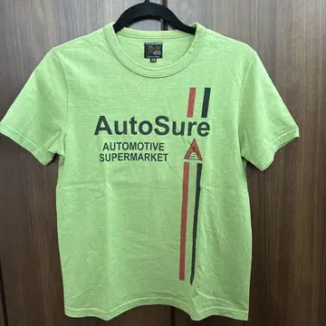 리얼 맥코이 AutoSure T셔츠 사이즈 36 라이트 그린