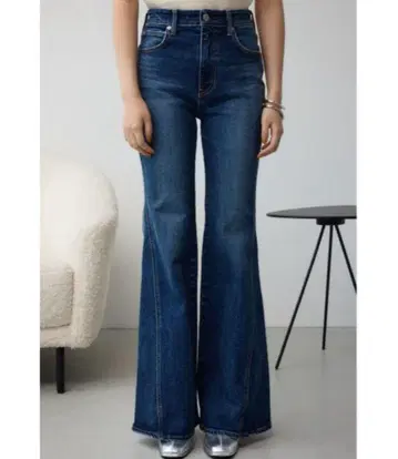AZUL BY MOUSSY 디자인 플레어 데님